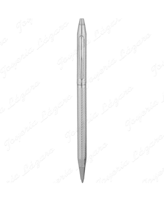 BOLIGRAFO PLATEADO CON ESTUCHE Y BOLSA DE REGALO