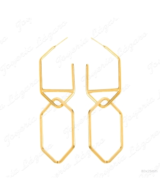 PEND. LARGOS ACERO DOS ESLABONES HEXAGONALES C. PRESION