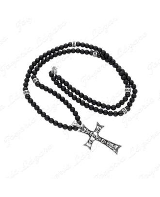 GARTLL,ACERO CRUZ+BOLAS ONIX 6MM