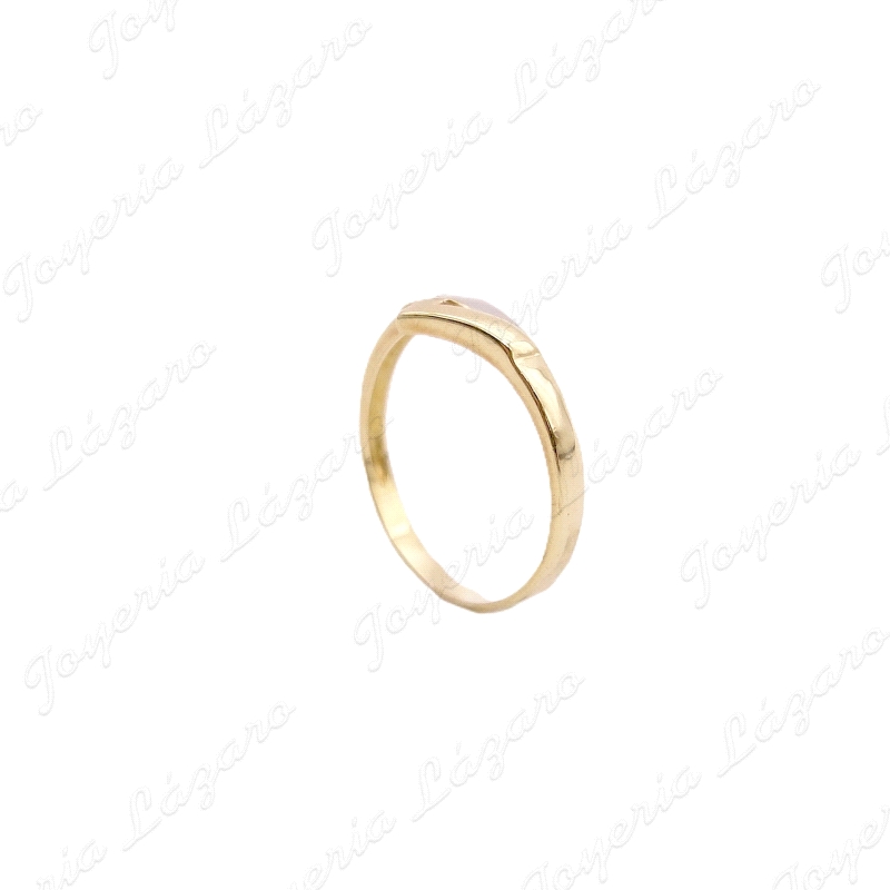 SORTIJA ORO 18KT OCASION BICOLOR ANGULO+CIRCO