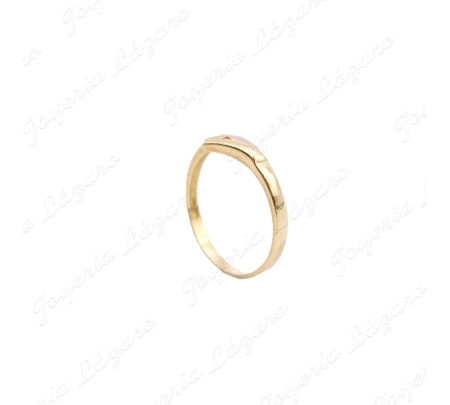 SORTIJA ORO 18KT OCASION BICOLOR ANGULO+CIRCO