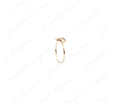 SORTIJA ORO 18KT OCASION MOTIVO BANDAS CALADAS