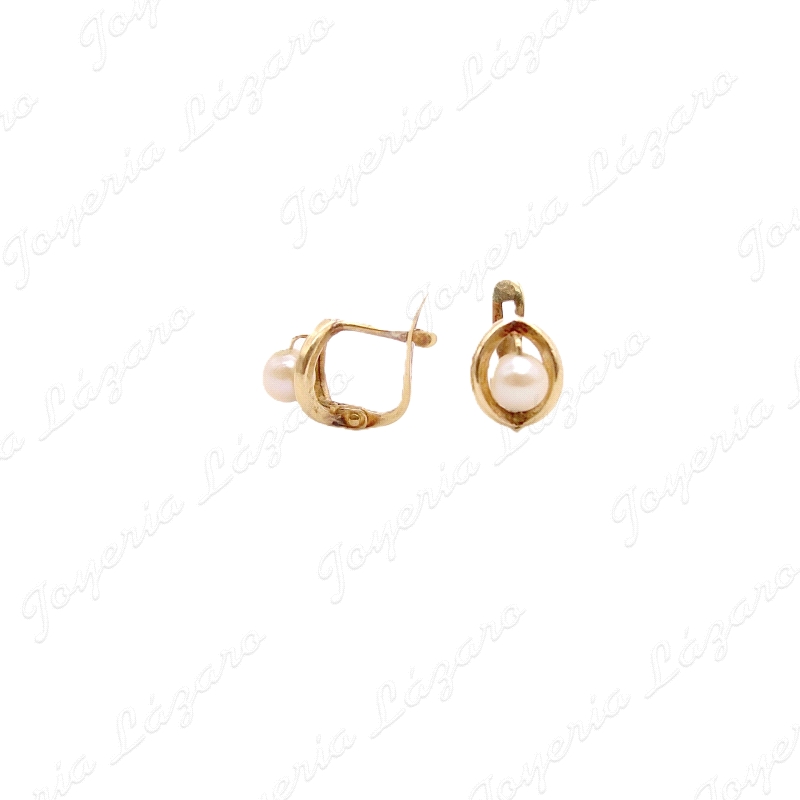 PEND. TORN. ORO 18KT OCASION PERLITA PASADA C. CAT.