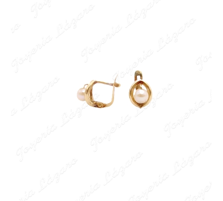 PEND. TORN. ORO 18KT OCASION PERLITA PASADA C. CAT.