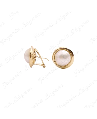 PEND. ORO 18KT SEMINUEVO PERLA JAPONESA 11.5MM C. OMEGA