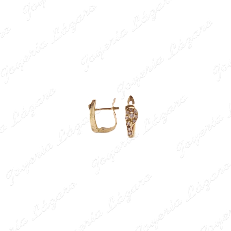 PEND. ORO 18KT OCASION MICRO CIRCO ENGASTE C. CAT.