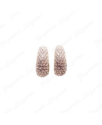 PEND. ORO 18KT OCASION C. OMEGA BICOLOR MEDIA CONCHA CIRCO EN PABE