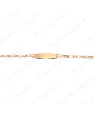 ESCLAVA BEBE ORO 18KT OCASION CAD. BARCO ESCLAVA RELOJ MATE 2 POSTURAS