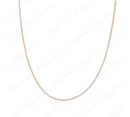 CADENA 75 CM. ORO 18KT OCASION BARBADA 2MM