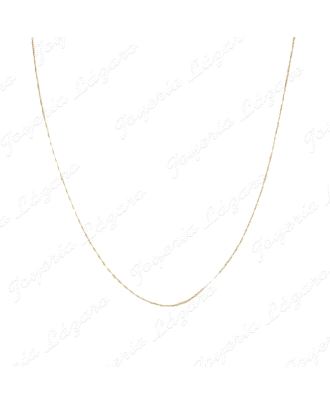 CADENA 60 CM. ORO 18KT SEMINUEVA SINGAPUR 1MM