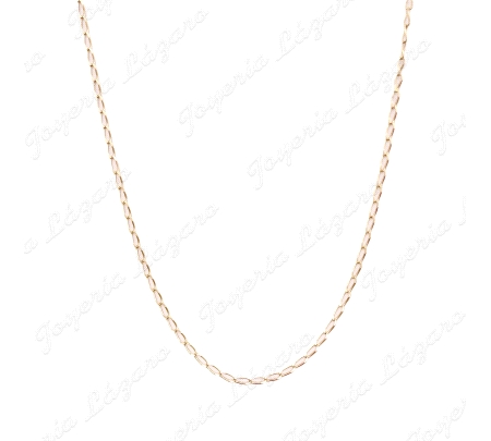 CADENA 65 CM. ORO 18KT OCASION BARBADA 2MM