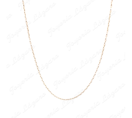 CADENA 60 CM. ORO 18KT OCASION FORZADA 1MM
