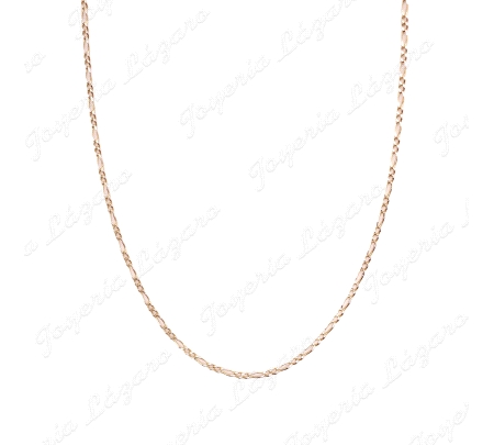 CADENA 55 CM. ORO 18KT SEMINUEVA 3X1