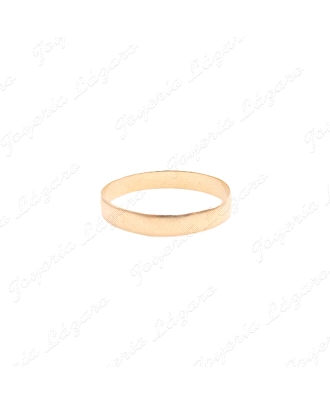 ALIANZA ORO 18KT OCASION 1/2 CAÑA 4MM