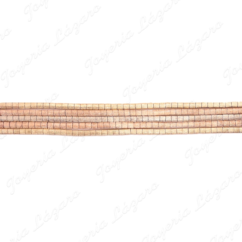 PULSERA ORO USADO 14KTS 5 hilos tricolor