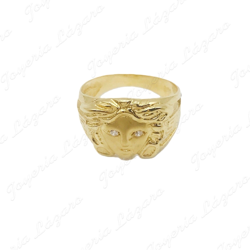 SORTIJA ORO 18 KTS MUSA+GRECA