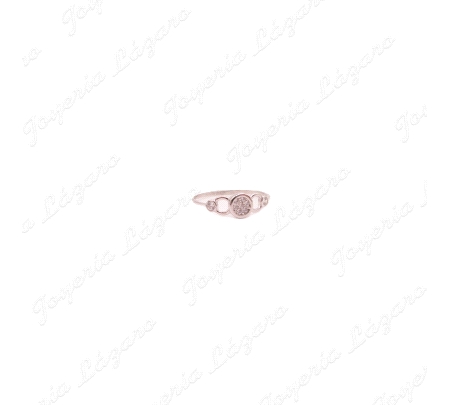 ORO 18 KTS SORTIJA  BLANCO