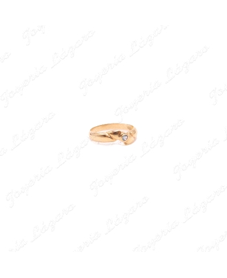 SORTIJA 18KTS SOLITARIO BOCEL