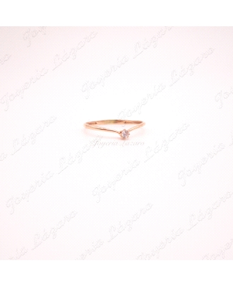 SORTIJA 18KTS PAN. TRES COLORES