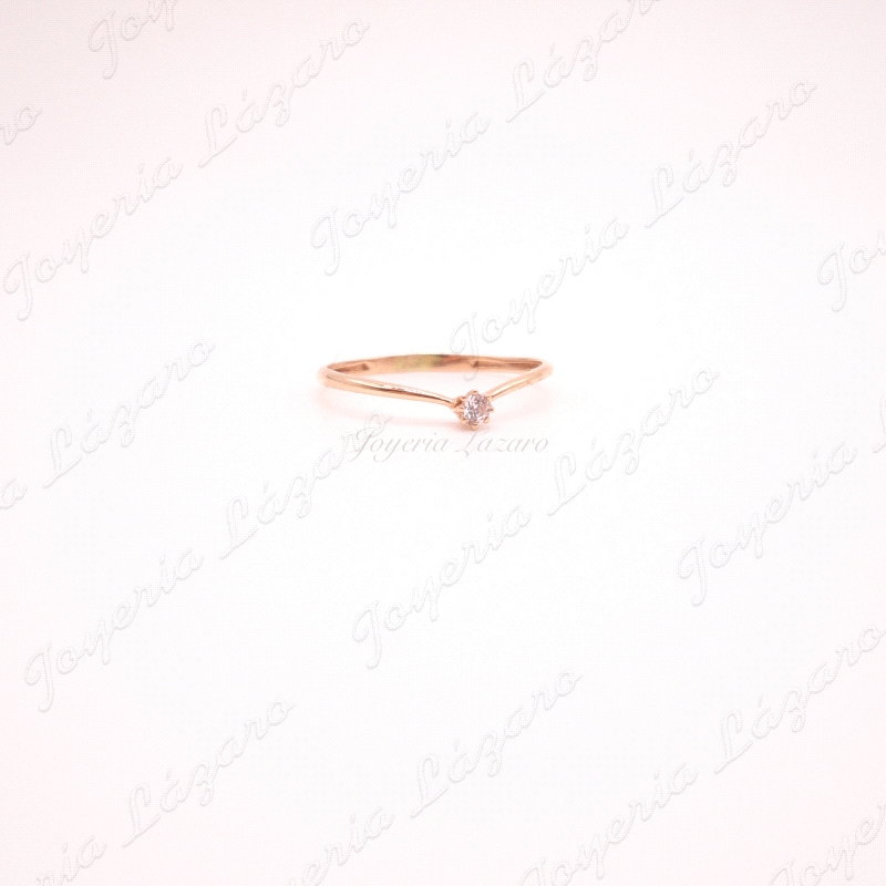 SORTIJA 18KTS PAN. TRES COLORES