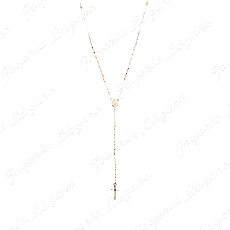 ROSARIO ORO 18 KTS LIGERO BOLA 2MM