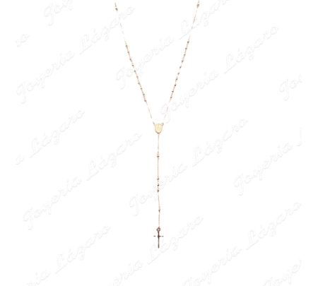 ROSARIO ORO 18 KTS LIGERO BOLA 2MM