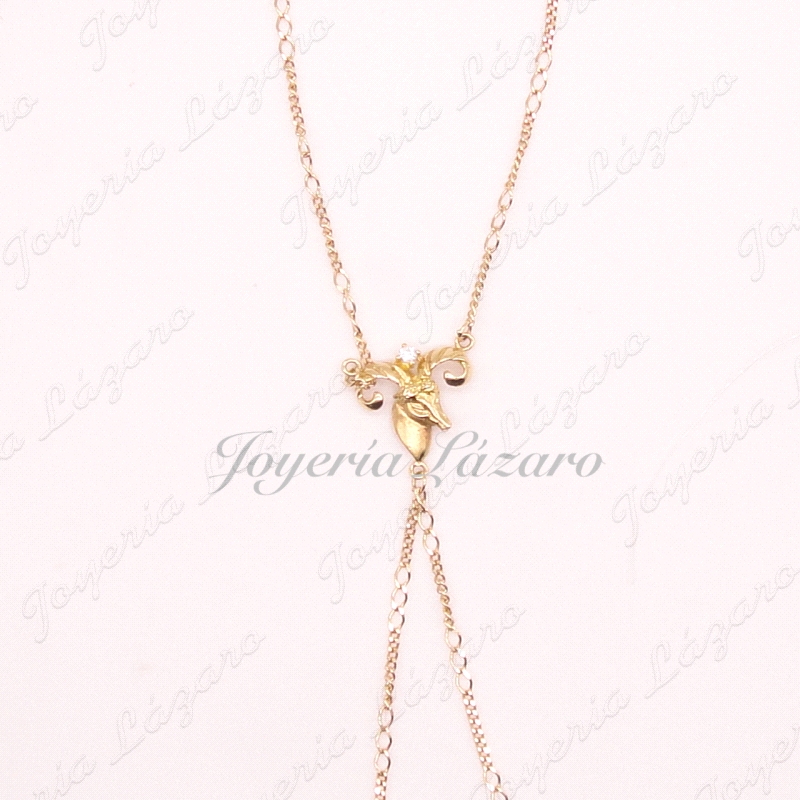 PULSERA ROMANA 18KTS CAPRICORNIO