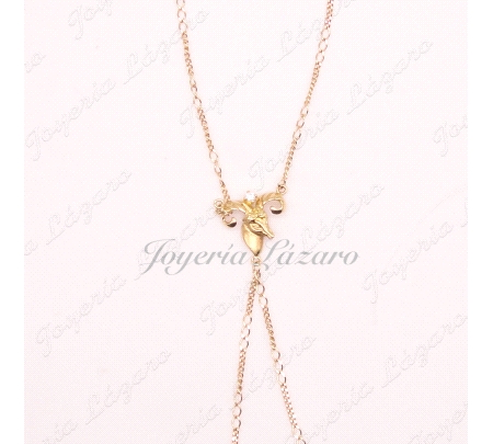 PULSERA ROMANA 18KTS CAPRICORNIO