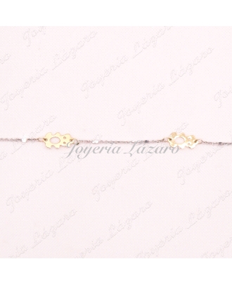 ORO 18 KTS PULSERABIC. OSITOS 16CM