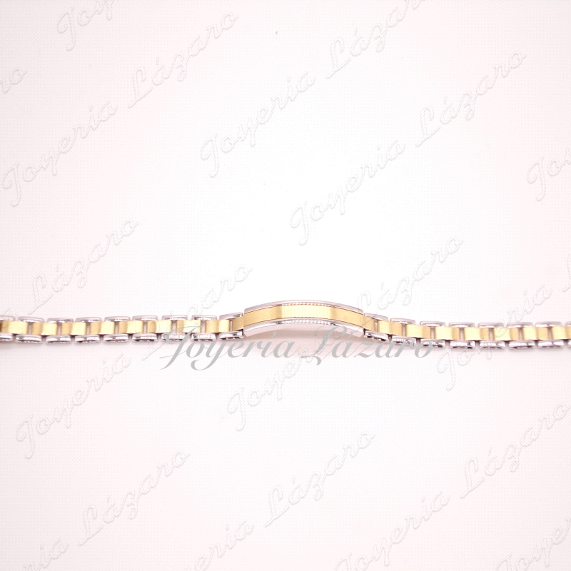 PULSERA CAB. 18KTS  ITALY BICL.