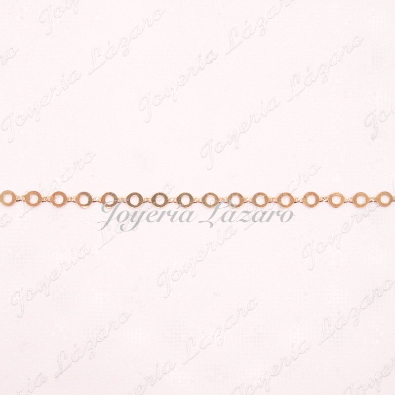 PULSERA ORO 18KTS CIRCULITOS CALADOS