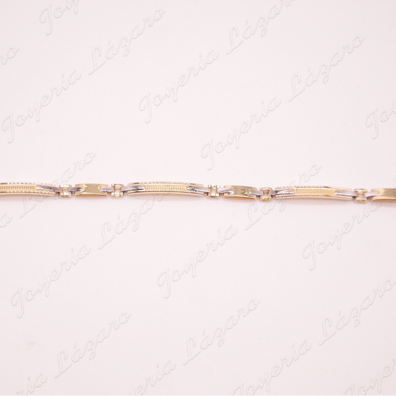 PULSERA SRA. 18KTS BICOLOR