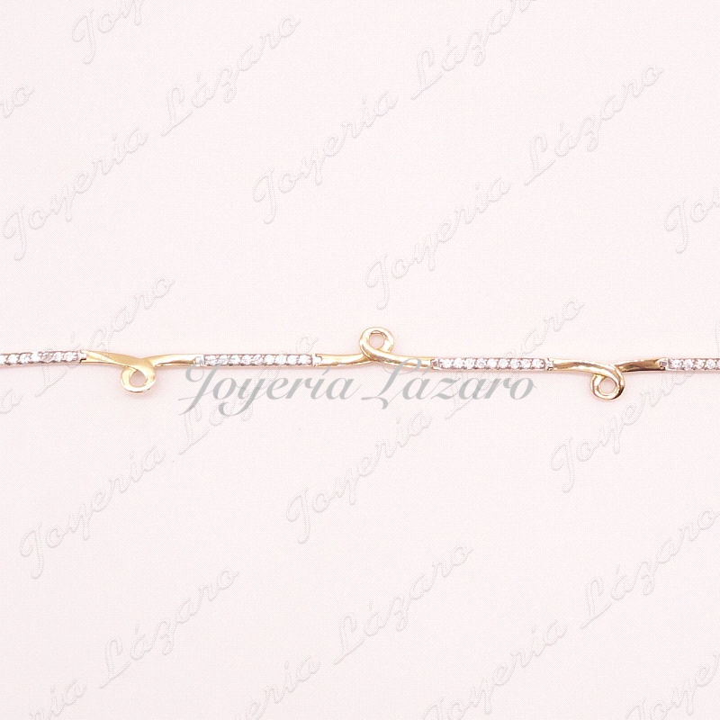 PULSERA 18KTS LAZOS