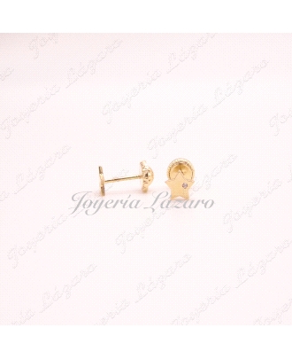 ORO 18 KTS PEND. TORN. ESTRELLA 5 PUNTAS 1 CIRCO