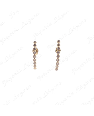 ORO 18 KTS PEND. SEÑORA RECTO PALO CIRCO