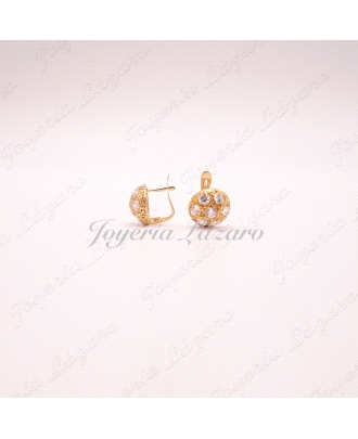 ORO 18 KTS PEND. SEÑORA CAT. BIC. CIRCO