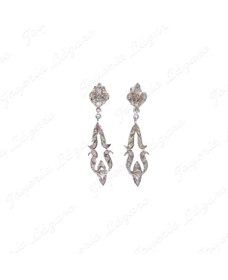 PEND. 18KTS BL. LARGO ISABELINOS