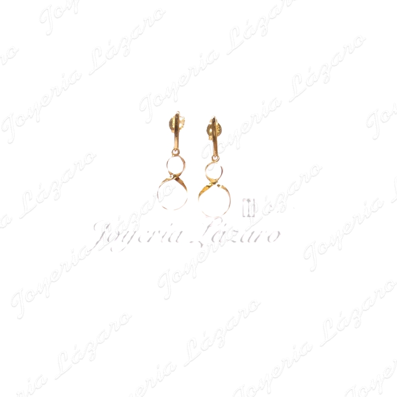 PEND. LARGOS ORO 18 KTS PALO + OCHO