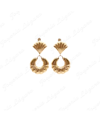 PEND. 18KTS CAT. LARGO CONCHA