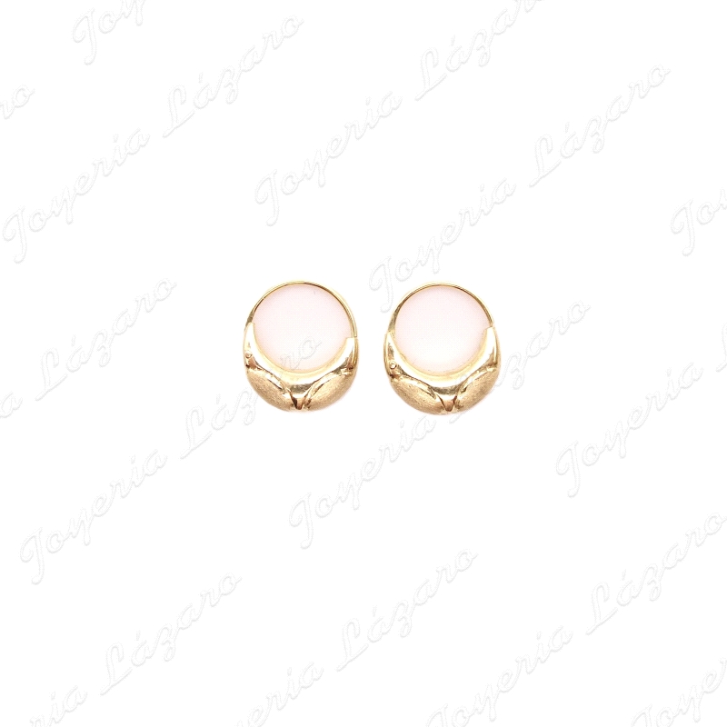 PEND. AROS ORO 18 KTS MORCILLAS PEQUE.3.5X12