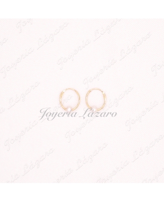 ORO 18 KTS PEND. AROS PERLA 1X10
