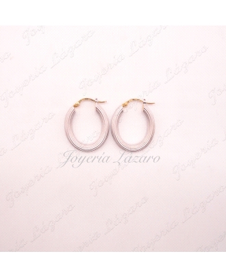 PEND. 18KTS AROS BL. MATE