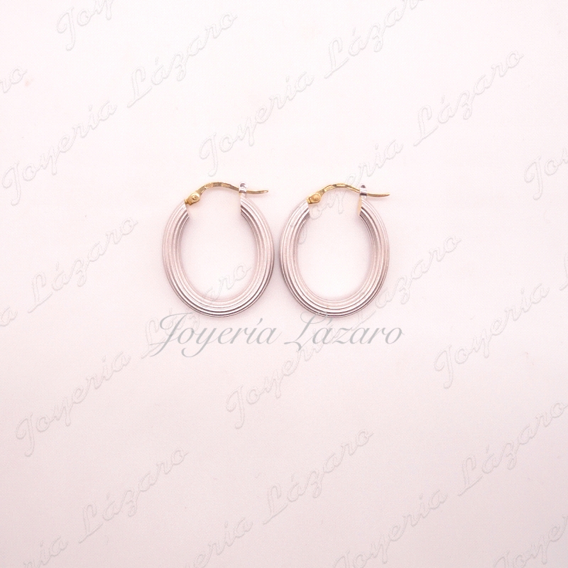 PEND. 18KTS AROS BL. MATE