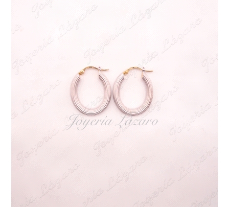 PEND. 18KTS AROS BL. MATE