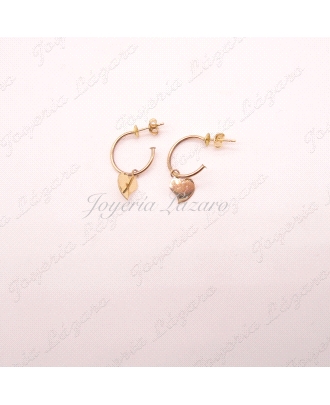 PEND. 18KTS AROS PRES CORAZON