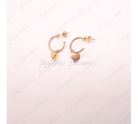 PEND. 18KTS AROS PRES CORAZON