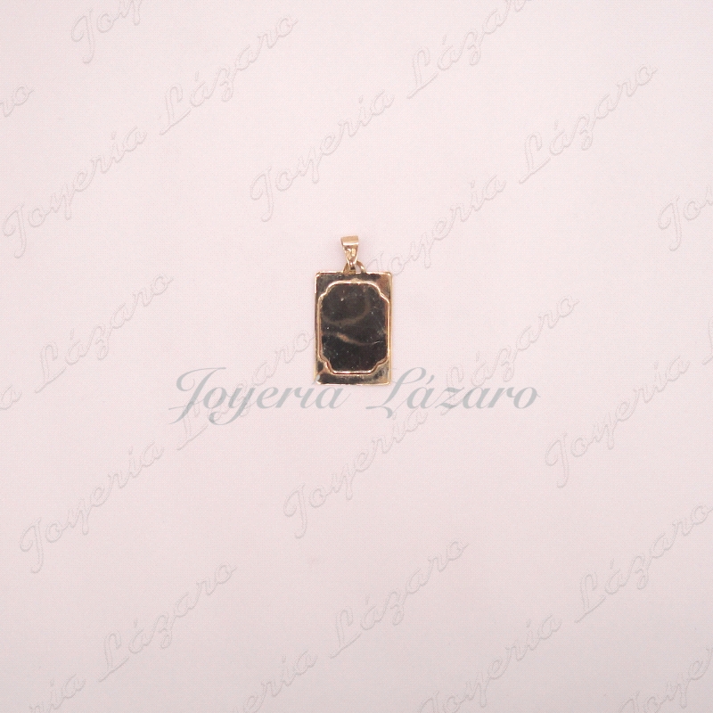 PLACA 18KT MATE/BRILLO