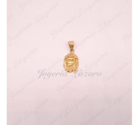 18KTS  COLG. ROSTRO CRISTO