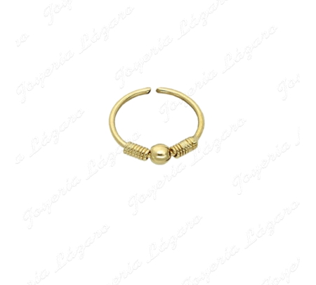 PIERCING ORO 18 KTS