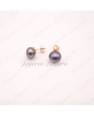 PEND. 18KTS TU Y YO PERLA DE TAHITI 10MM+CIRCO. C. PRESION PRESION